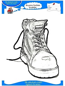 Çocuklar İçin Bot Boyama Sayfaları 